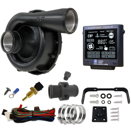 Vízszivattyúk EWP150 Black Combo - Remote Electric Water Pump & Controller (12V) | race-shop.hu