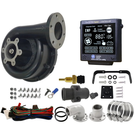 Vízszivattyúk EWP140 Black Combo - Remote Electric Water Pump & Controller (12V) | race-shop.hu