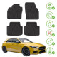 Konkrét típushoz Eco gumiszőnyeg szett 4 db Mercedes B W247 2018- | race-shop.hu