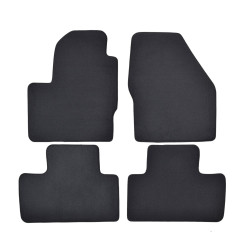 Prémium antracitszürke velúr autószőnyeg LANDROVER Freelander mk2 2006-2014 4 db