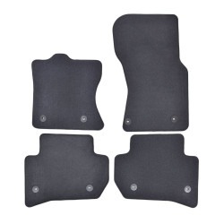 Premium anthracite velour car mats for LANDROVER Range Rover Velar 2018-up 4pcs
