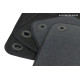 Konkrét típushoz Premium anthracite velour car mats for FORD Transit Custom original 32cm fix 2023-up 3pcs | race-shop.hu