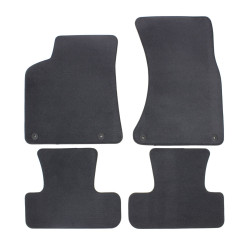Premium anthracite velour car mats for AUDI Q5 2008-2015 4pcs