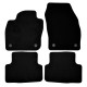 Konkrét típushoz Premium Black velour car mats for VOLKSWAGEN T-Cross 2019-up 4pcs | race-shop.hu