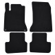 Konkrét típushoz Premium Black velour car mats for MERCEDES B W246 2012-2018 4pcs | race-shop.hu