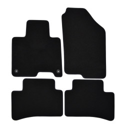 Premium Black velour car mats for KIA Sportage 2022-up 4pcs