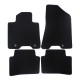 Konkrét típushoz Premium Black velour car mats for KIA Sportage 2015-2021 4pcs | race-shop.hu