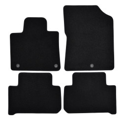 Premium Black velour car mats for KIA Sorento 2020-up 4pcs