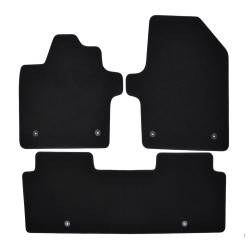 Premium Black velour car mats for KIA Sorento 2014-2019 4pcs
