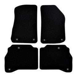 Premium Black velour car mats for JEEP Gladiator 2020-up 4pcs