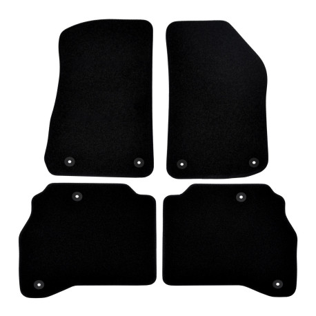 Konkrét típushoz Premium Black velour car mats for JEEP Gladiator 2020-up 4pcs | race-shop.hu