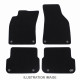 Konkrét típushoz Premium Black velour car mats for FORD Transit Custom original 29cm fix 2023-up 2pcs | race-shop.hu