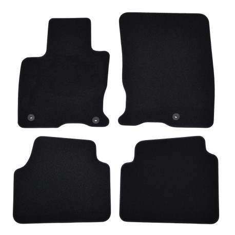 Konkrét típushoz Premium Black velour car mats for FORD Kuga PHEV 2020-up 4pcs | race-shop.hu