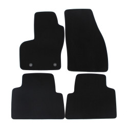 Premium Black velour car mats for FORD Kuga 2008-2012 4pcs