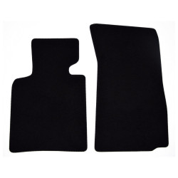 Premium Black velour car mats for BMW Z4 E85 2003-2008 2pcs