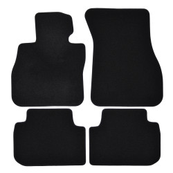 Premium Black velour car mats for BMW 2 F44 Grand coupe 2019-up 4pcs