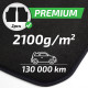 Konkrét típushoz Premium Black velour car mats for AUDI Q4 e-tron 2021-up 4pcs | race-shop.hu