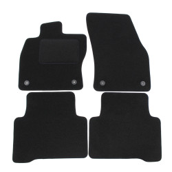 Velour car mats for VOLKSWAGEN VW Touran 2016-up 4pcs