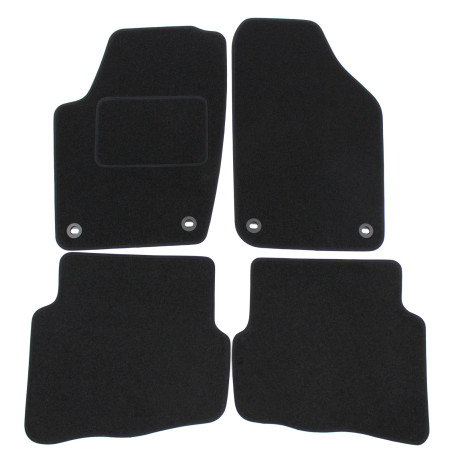 Konkrét típushoz Velour car mats for VOLKSWAGEN VW Polo 9N 2002-2008 4pcs | race-shop.hu