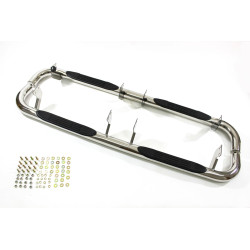 Stainless steel side bars for Hummer H2 2003-2008