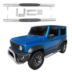 Stainless steel side bars for Suzuki Jimny 2019-up