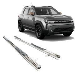 Stainless steel side bars for Dacia Duster 2024-up