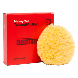 Koch Chemie Twisted Wool Pad - Leštiaci kotúč z jahňacej vlny 80mm