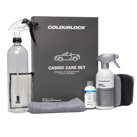Waxing and paint protection COLOURLOCK Cabrio Care Set – Sada na čistenie a impregnáciu striech kabrioletov | race-shop.hu