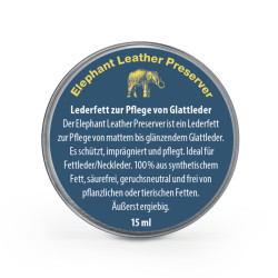COLOURLOCK Elephant Leather Preserver - bőrápoló viasz 15 ml