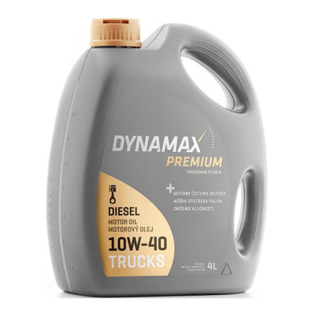 Motorolajak és adalékok Motorový olej DYNAMAX PREMIUM TRUCKMAN PLUS M 10W40 4 L | race-shop.hu