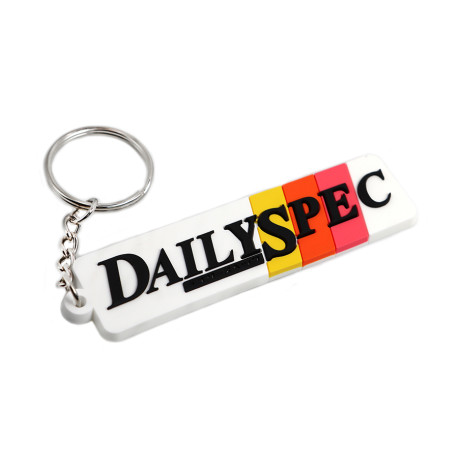 Kulcstartók PVC gumírozott kulcstartó "Dailyspec" | race-shop.hu