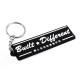 Kulcstartók PVC gumírozott kulcstartó "Built Different" | race-shop.hu