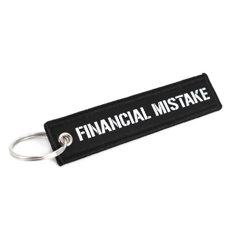 Kulcstartók „Financial Mistake” jet tag kulcstartó | race-shop.hu