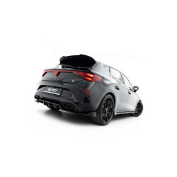 Hátsó splitter (függőleges sávokkal) V.1 Cupra Leon Hatchback Mk1 Facelift