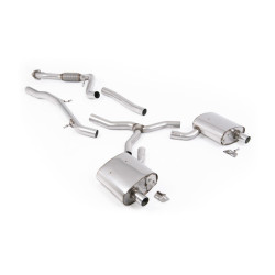 Milltek Cat-back exhaust for Audi A4 2.0 TFSI Quattro Saloon/Avant (B9.5) 2021+ - Louder