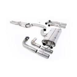 Milltek GPF-back exhaust for Audi RS3 Saloon/Sedan 400PS (non-GPF) 2022+ - Resonated