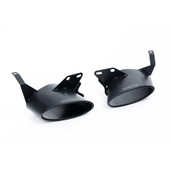 Milltek Cat-back exhaust (louder) for Audi RS7 4.0 V8 bi-turbo (C8) (non-GPF) 2019+ - Cerakote black tips