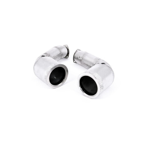 Milltek KIPUFOGÓRENDSZER Milltek Large-bore downpipe with de-cat for Audi RSQ8 4.0 V8 Bi-Turbo (GPF) 2020+ | race-shop.hu