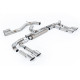 Milltek KIPUFOGÓRENDSZER Milltek Cat-back exhaust (loudest) polished tips for Audi S3 2.0TFSI Quattro Saloon/Sedan 310PS (8Y) (non-GPF, Ovals) 2022+ | race-shop.hu