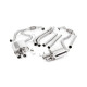 Milltek Cat-back exhaust (louder) for Audi S5 3.0 V6 Turbo Sportback (B9) (non Sport Diff) 2017+ - Polished tips