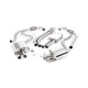 Milltek Cat-back exhaust resonated for Audi S5 3.0 V6 Turbo Sportback (B9) (EC approved) 2017+ - Polished GT-100 tips