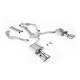 Milltek KIPUFOGÓRENDSZER Milltek Cat-back exhaust (louder) quad brushed titanium tips for Audi S5 3.0 V6 Turbo Sportback (B9) 2017+ | race-shop.hu