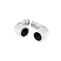 Milltek Large-bore downpipe with de-cat for Audi SQ7 4.0 V8 TT (GPF) 2021-2024