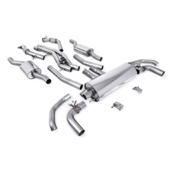 Milltek GPF-back exhaust for Audi SQ7 4.0 V8 TT (GPF) 2021-2024 - Resonated