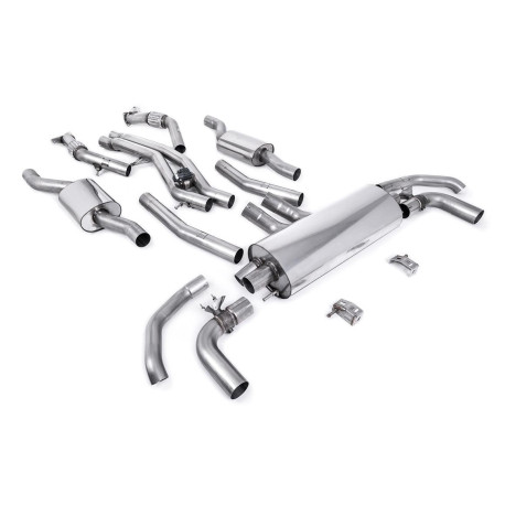 Milltek KIPUFOGÓRENDSZER Milltek Cat-back exhaust for Audi SQ8 4.0 V8 Bi-Turbo (non-GPF) 2020-2024 - Resonated | race-shop.hu
