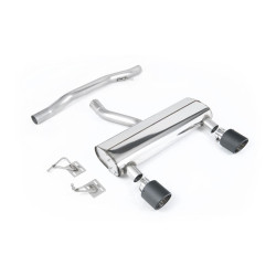 Milltek Cat-back exhaust (louder) for Audi TT 3.2 V6 quattro Coupe/Roadster (non-GPF) 2003-2006 - Carbon tips