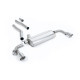 Milltek GPF-back exhaust for BMW 1 Series 128ti 5 Door 2021+ - Polished tips