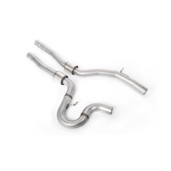 Milltek Large-bore downpipe for BMW M140i 3 & 5 Door (GPF) 2019-2020