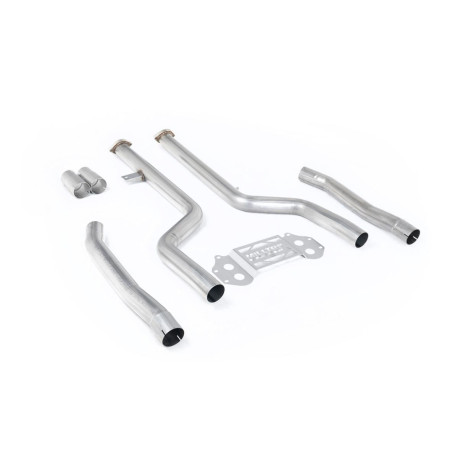 Milltek KIPUFOGÓRENDSZER Milltek Secondary cat bypass non-resonated for BMW M3 (G80) S58 3.0 Turbo (non-GPF, for OE system) 2021+ | race-shop.hu