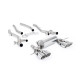 Milltek GPF-back exhaust for BMW M3 (G80/G81) S58 3.0 Turbo Touring/XDrive (GPF) 2020+ - Polished tips